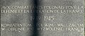Monument aux combattants polonais pour la défense et la libération de la France